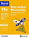 Bond 11+ Assessment Papers Non-verbal Reasoning 9-10 Book 2