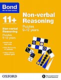 Bond 11+ Non-verbal Reasoning Puzzles 9-12 Years
