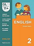 GL Assessment 11+ Practice Papers English Pack 2 (Multiple Choice)