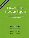 AFN Publishing - Eleven Plus Practice Papers Verbal Reasoning Papers 1-4, Standard