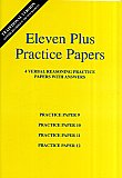 AFN Publishing - Eleven Plus Practice Papers Verbal Reasoning Papers 9-12, Standard