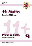 CGP - New 11+ CEM Maths Practice Book & Assessment Tests - Ages 7-8 (with Online Edition)
