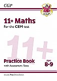 CGP - New 11+ CEM Maths Practice Book & Assessment Tests - Ages 8-9 (with Online Edition)