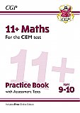 CGP - New 11+ CEM Maths Practice Book & Assessment Tests - Ages 9-10 (with Online Edition)