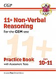 CGP - New 11+ CEM Non-Verbal Reasoning Practice Book & Assessment Tests - Ages 10-11 (with Online Edition)