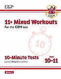 CGP - New 11+ CEM 10-Minute Tests: Mixed Workouts - Ages 10-11 Book 2 (with Online Edition)