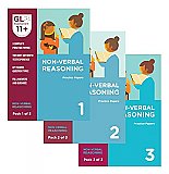 GL Assessment 11+ Practice Papers Bundle of Non Verbal Reasoning (3 packs)