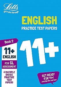 Letts - 11+ English Practice Test Papers - Multiple-Choice: For The Gl Assessment Tests: Book 2