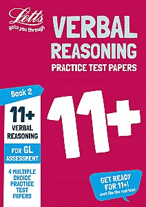 Letts - 11+ Verbal Reasoning Practice Test Papers - Multiple-Choice: For The Gl Assessment Tests: Book 2