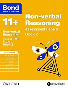 Bond 11+ Assessment Papers Non-verbal Reasoning 11+-12+ Years Book 2
