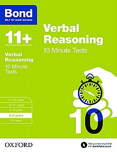 Bond 11+ 10 Minute Tests Verbal Reasoning 8-9 Years
