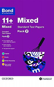 Bond 11+ Standard Test Papers Mixed Pack 2