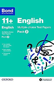 Bond 11+ English Multi Test Papers Pack 2