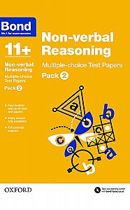 Bond 11+ Non-verbal Reasoning Multi Test Papers Pack 2