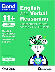 Bond 11+ Cem English & Verbal Reasoning Assessment Papers: 9-10 Years