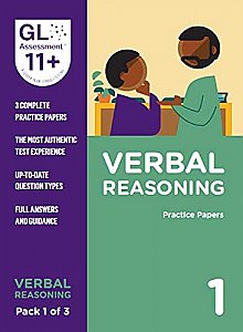 GL Assessment 11+ Practice Papers Verbal Reasoning Pack 1 (Multiple Choice)