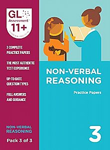 GL Assessment 11+ Practice Papers Non-Verbal Reasoning Pack 3 (Multiple Choice)