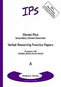 IPS 11 plus Verbal Reasoning Practice Papers, Dual Format