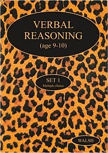 Walsh Verbal Reasoning for age 9-10, Set 1 (Multiple Choice Format)