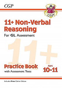 CGP - New 11+ GL Non-Verbal Reasoning Practice Book & Assessment Tests - Ages 10-11 (with Online Edition)