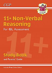 CGP - New 11+ GL Non-Verbal Reasoning Study Book (with Parents’ Guide & Online Edition)