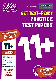 Letts 11+ Success - 11+ Practice Test Papers Book 1, Inc. Audio Download