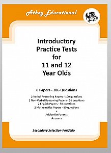 Athey Educational - Secondary Selection Practice Tests for Eleven and Twelve-Year-Olds