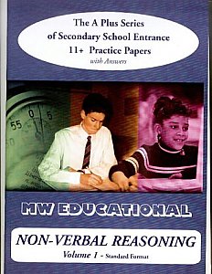 MW Educational 11 plus Non-Verbal Reasoning Practice Papers A plus Series Vol 1, Standard