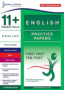 Eleven Plus Exams GL English Practice Papers (Multiple Choice) Book 1 (First Past The Post®)
