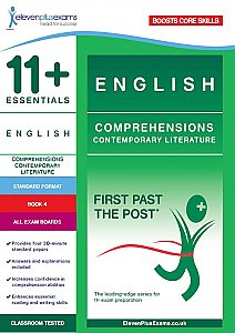 11+ Essentials - Comprehensions Contemporary Literature Book 4 (First Past the Post®) Standard Format