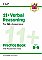 CGP - New 11+ GL Verbal Reasoning Practice Book & Assessment Tests - Ages 8-9 (with Online Edition)