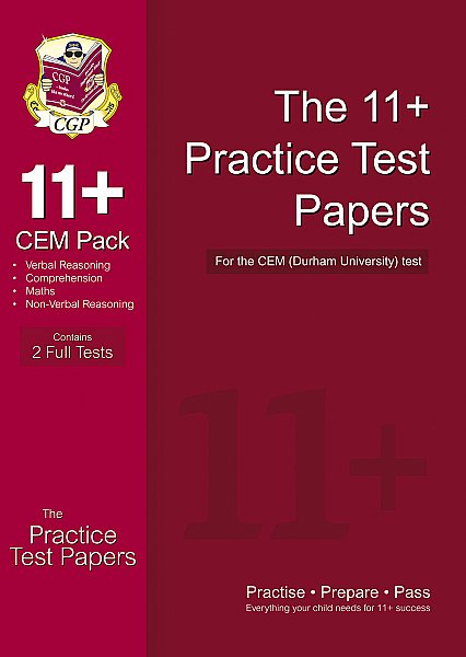 Eleven Plus Exams > CGP 11+ Practice Test Papers For The CEM Test - Pack 3