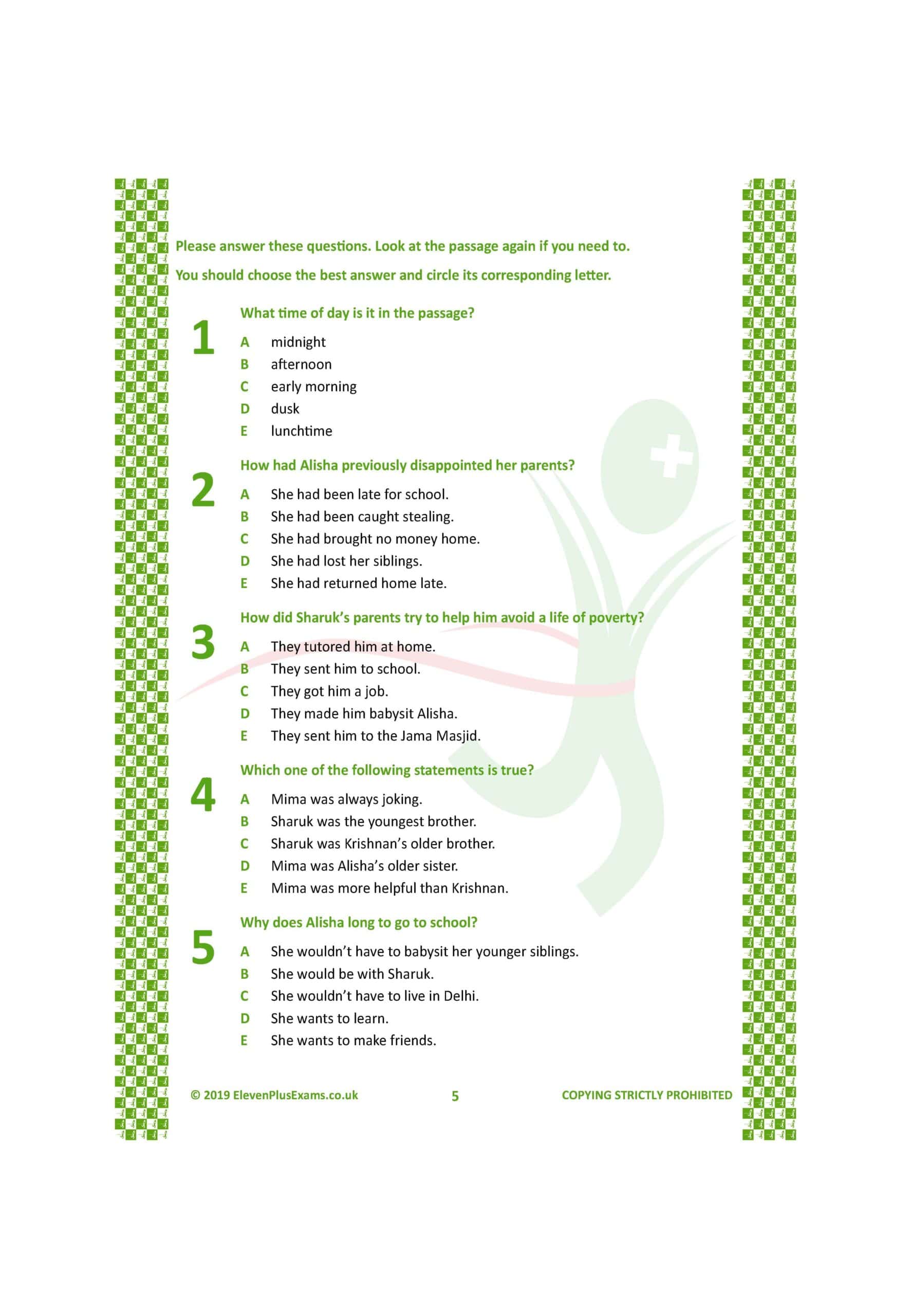 11+ Essentials - Comprehensions Contemporary Literature Book 2 (First Past the Post®) - Image 5