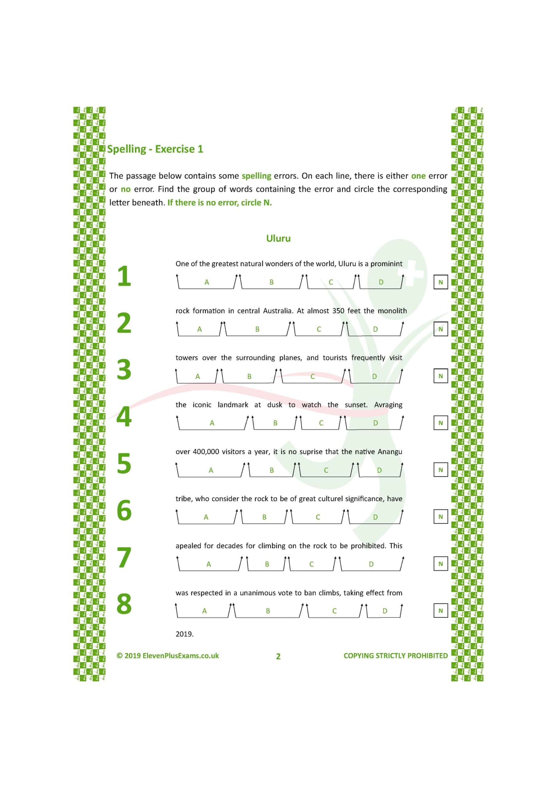 11+ Essentials - English Spelling, Punctuation and Grammar Book 2 (First Past the Post®) - Image 5