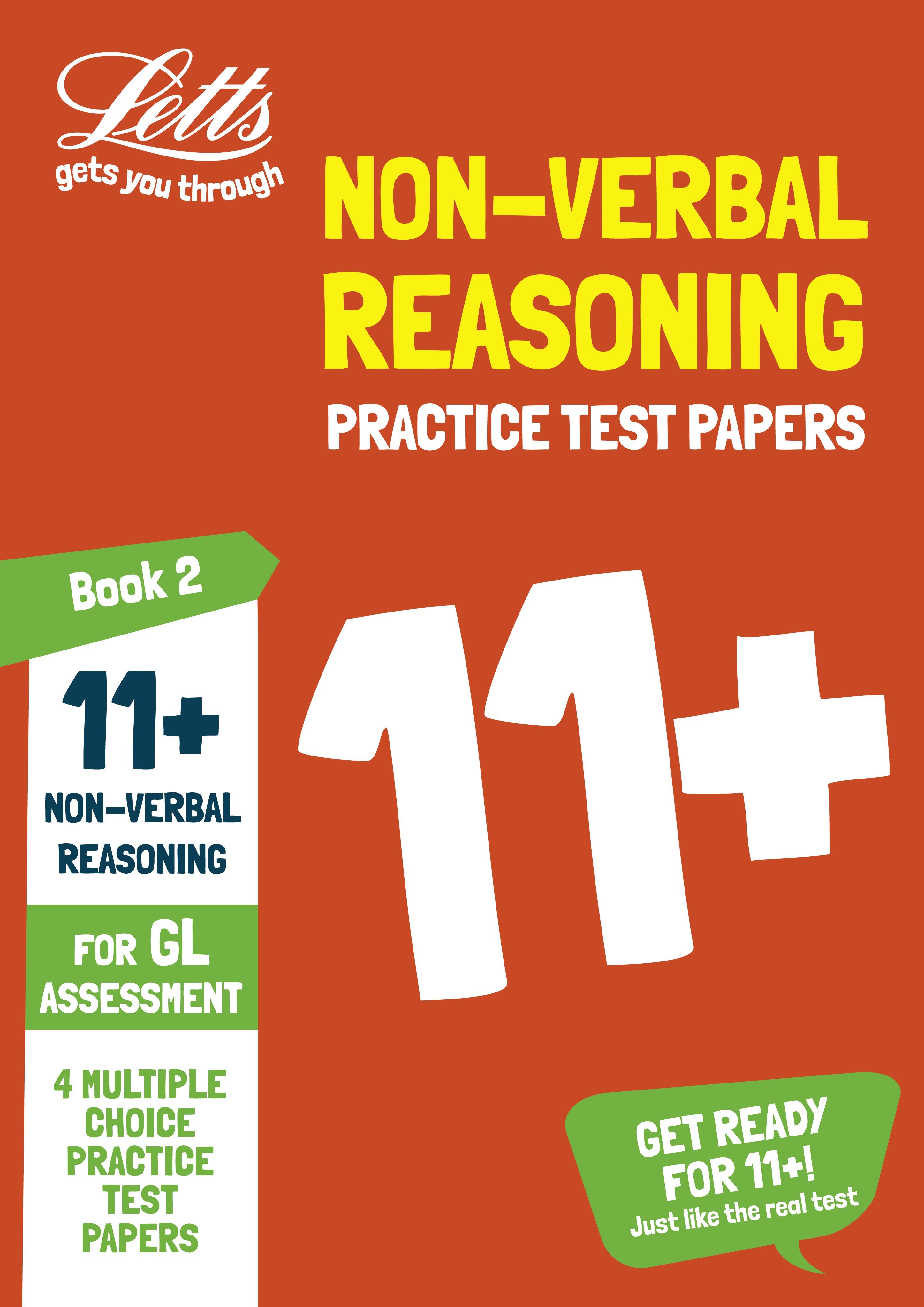 Letts - 11+ Non-Verbal Reasoning Practice Test Papers - Multiple-Choice: For The Gl Assessment Tests: Book 2