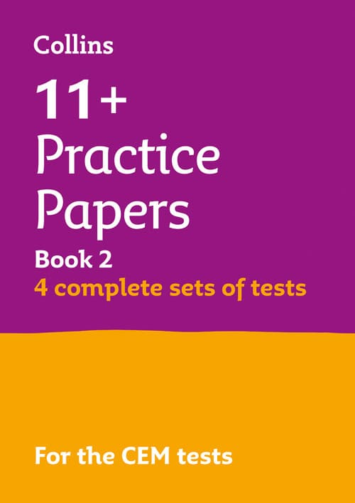 Harper Collins 11+ VERBAL REASONING, NON-VERBAL REASONING, ENGLISH & MATHS PRACTICE PAPERS BOOK 2 (BUMPER BOOK WITH 4 SETS OF TESTS): For the 2025 CEM Tests