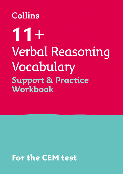 Harper Collins 11+ VERBAL REASONING VOCABULARY SUPPORT AND PRACTICE WORKBOOK: For the 2025 CEM Tests