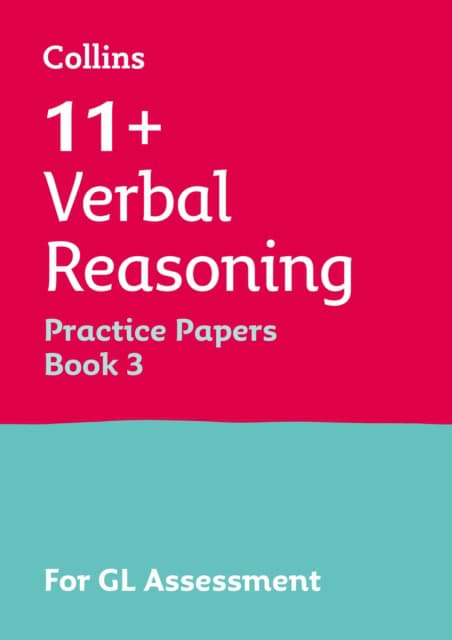 Harper Collins 11+ VERBAL REASONING PRACTICE PAPERS BOOK 3: For the 2026 GL Assessment Tests