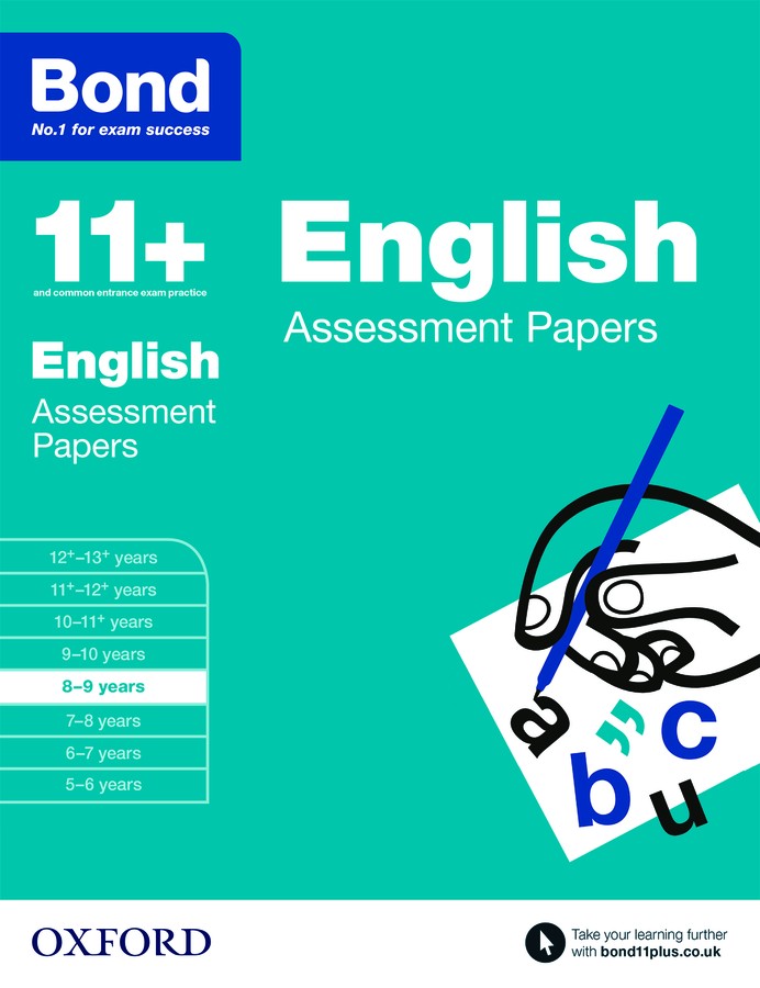 Bond 11+ Assessment Papers English 8-9 Years