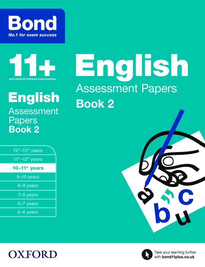 Bond 11+ Assessment Papers English 10-11+ Years Book 2