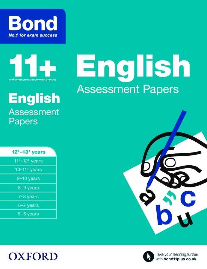 Bond 11+ Assessment Papers English 12+-13+ Years