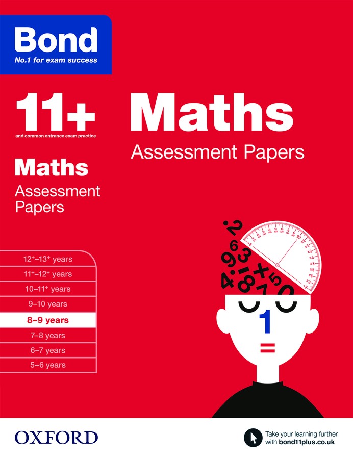 Bond 11+ Assessment Papers Maths 8-9 Years