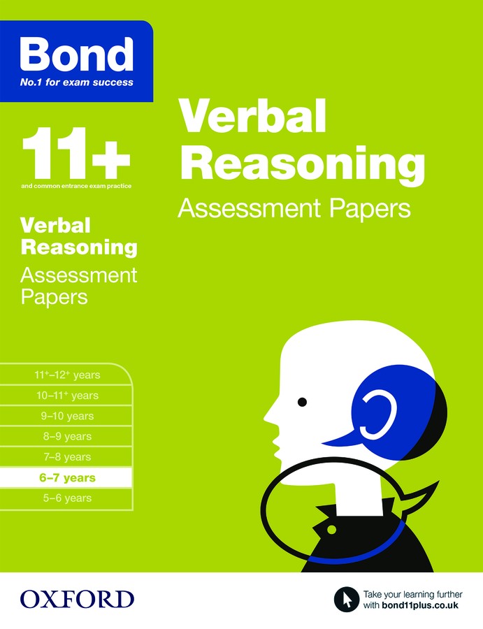 Bond 11+ Assessment Papers Verbal Reasoning 6-7 Years