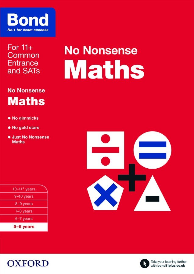 Bond No Nonsense Maths 5-6 Years