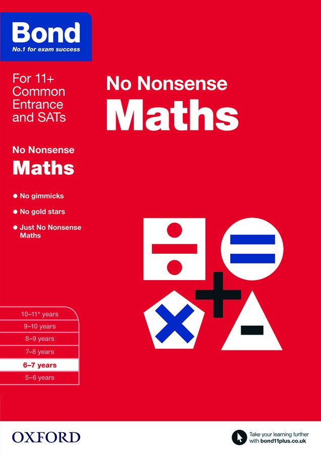 Bond No Nonsense Maths 6-7 Years