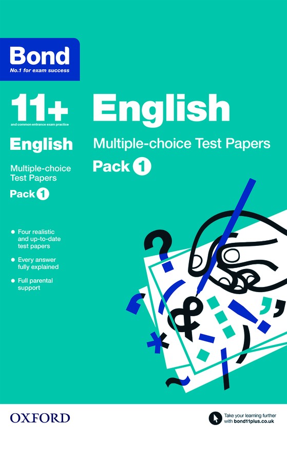 Bond 11+ English Multi Test Papers Pack 1