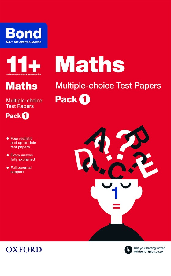 Bond 11+ Maths Multi Test Papers Pack 1