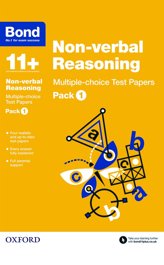 Bond 11+ Non-verbal Reasoning Multi Test Papers Pack 1