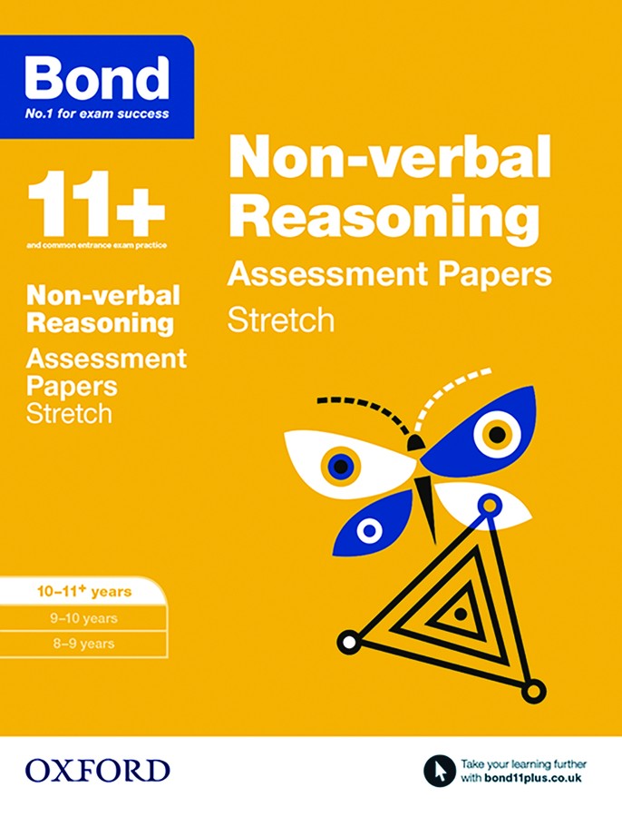 Bond 11+ Non-verbal Reasoning Stretch Practice 10-11+ Years