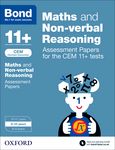 Bond 11+: Maths and Non-Verbal Reasoning: Assessment Papers for the CEM 11+ Tests : 9-10 Years